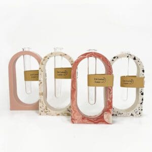 LA LUNA LUXE ARCH VASE ASSORTED COLOURS