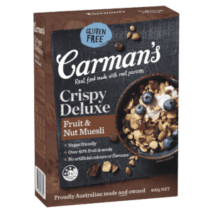 CARMANS MUESLI DELUXE FRUIT