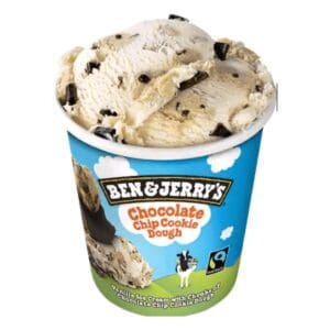 BEN & JERRYS CHOC CHIP COOKIE DOUGH ICE CREAM