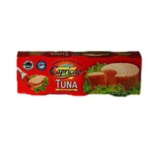 CAPRICCIO TUNA IN OLIVE OIL 80 GRAM TIN (3PACK)