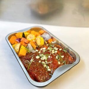 HONEY GARLIC ROSEMARY LAMB WITH VEGGIES FAMILY PACK