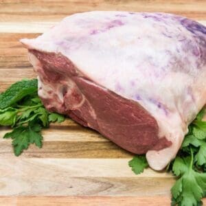 LAMB LEG BONE IN HALF