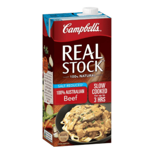CAMPBELLS BEEF SALT REDUCED